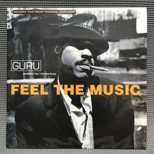 Guru - Feel The Music 【UK ORIGINAL 12inch】 Gang Starr / Cooltempo - 12COOL 313