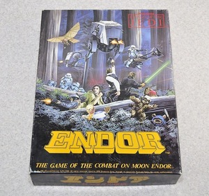 中古■TSUKUDA　ボードゲーム エンドア スターウォーズ 地上戦シュミレーションゲーム 昭和レトロ STAR WARS ENDOR ジェダイの復讐 HG-021