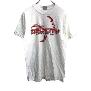 Hanes 半袖 プリントTシャツ Sサイズ ヘインズ レディース ホワイト 古着卸 アメリカ仕入 t2206-3932