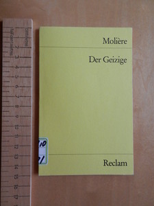 古い洋書・ドイツ語[DER GEIZIGE/MOLIRE]