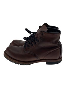 RED WING◆レースアップブーツ/ベックマン/US7.5/ボルドー/レザー/9016//