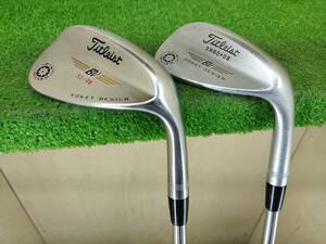 Titleist タイトリスト VOKEY DESIGN BV SPIN MILLED 52・08/SM60・08　ウエッジ2本セット 52度/60度