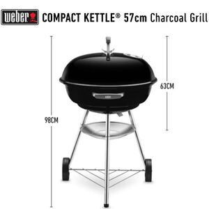 【未開封】Weber 57cm チャコール グリル BBQ コンロ キャンプ