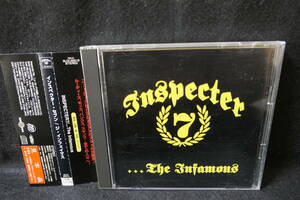 ●送料無料●中古CD● Inspecter 7 インスペクター・セブン / The Infamous ジ・インフェイマス / BLCK-86012