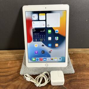 ［美品］Apple iPad Air2/32GB/SIMフリー/Wi-Fi+Cellular/ゴールド⑩