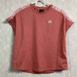 アディダス　Tシャツ　adidas レディース　S ピンク　速乾　メッシュ　半袖Tシャツ スポーツウエア