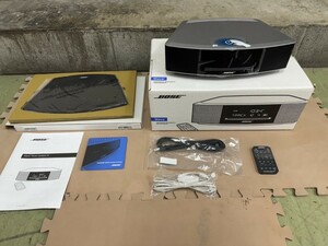 E 未使用品 BOSE Wave Music System Ⅳ 完備品 ガラス台座付 ボーズ CDプレーヤー 開封のみ