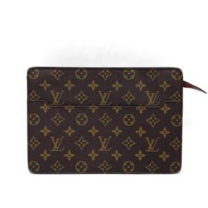 1円 美品 LOUIS VUITTON ルイヴィトン モノグラム ポシェットオム クラッチバッグ セカンドバッグ M51795