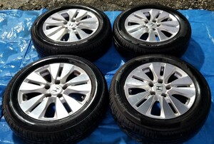 ステップワゴン☆タイヤ 22年製 バリ山 205/60R16 Pirelli 5H 114.3 6J +50 16インチ ホンダ純正 アルミホイール付 4本