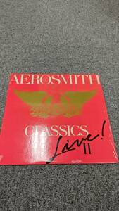 LP☆AEROSMITH / CLASSICS LIVE ! 2 / FC-40855/BL111741