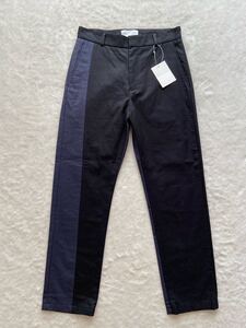 タグ付き sawa takai size4 Shifted Pant sawatakai NAVY BLACK サワタカイ 未使用 パンツ コットン ブラック ネイビー