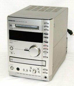 ONKYO　オンキョー　FR-155　CD/MDチューナーアンプシステム　センターユニ(中古品)