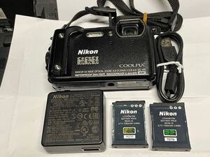 Nikon COOLPIX W300（ブラック）撮影基本動作確認済