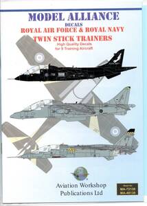 1/48　Model Alliance モデルアライアンス　 ML48130　RAF and Royal Navy/RN Twin Stick Trainers 