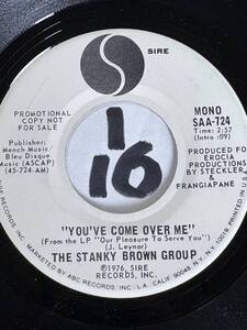 試聴 1976 須永辰緒氏ミックス・テープ収録 THE STANKY BROWN GROUP YOU’VE COME OVER ME 新品 鈴木茂/スティーリー・ダン/FREE SOUL 