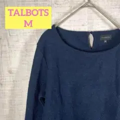 タルボット【M】レディース/七分袖トップス/無地/カジュアル/ポケット