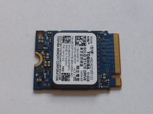 TOSHIBA 東芝 SSD M.2 NVMe Type2230 Gen 3x4 512GB 電源投入回数135回 使用時間5962時間 正常97% KBG40ZNS512G 中古品です③