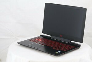 hp 15-ce015TX OMEN　Core i7 7700HQ 2.80GHz■現状品