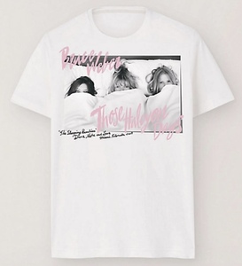 新品 Lサイズ Bruce Weber THOSE HALCYON DAYS T-shirt Tee ブルース ウェーバー Tシャツ WHITE ホワイト 伊勢丹限定 Daria Kate Lara