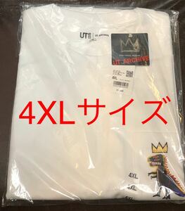 新品即決！★4XLサイズ★王冠★UTアーカイブ グラフィックTシャツ★ジャン＝ミシェル・バスキア★ユニクロ★