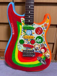 GEORGE HARRISON ジョージ ハリスン ROCKY ロッキー ビートルズ BEATLES レプリカ Fender Japan フェンダー Vanzandt ヴァンザント 中古