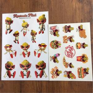 HYSTERIC MINI sticker set ヒステリックミニ 非売品ステッカー シール 3D MINI & to go 2枚SET