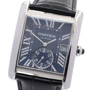 カルティエ CARTIER WSTA0010 タンクMC スモールセコンド 自動巻き メンズ _846191