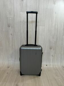 RIMOWA リモワ　サルサ 35L スーツケース シルバー 2輪 856.52 キャリーバッグ 中古現状品