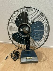 【昭和レトロ】 昔の扇風機 富士電機製 FKS-3061 昭和30～40年代 通電確認済み 動作品！