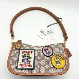 【DISNEY X COACH】スウィンガー 20・シグネチャー！ハンドバッグ！