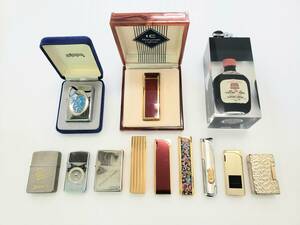 ライター おまとめ 12品/ ZIPPO/ Maruman 他/オイルライター/ガスライター/ジャンク品◆5322