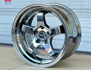 CLEAVE RACING FL53 17x9J +18 5H-114.3 SMC 4本セット 新色