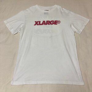 X-LARGE　エクストララージ　MTV　YO！RAPS　ロゴ プリント Tシャツ　ホワイト/白　M　01174121