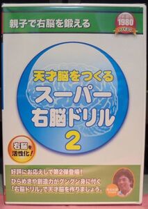 ☆Windows PCソフト☆親子で脳を鍛える「天才脳をつくる　スーパー右脳ドリル 2」右脳を活性化！