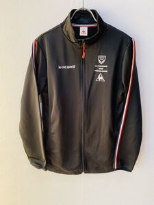 le coq sportif/ルコック　　ジップ　ウェア　黒／ブラック　Oサイズ　スポーツ　トレーニング　スタイリッシュ　　G420