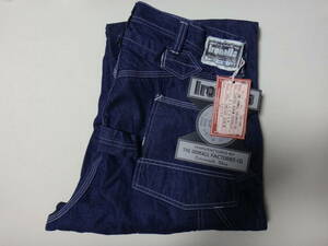 FREEWHEELERS (フリーホイーラーズ) 「THE IRONALL FACTORIES CO. （Lot 102 DENIM OVERALLS）」size34×32