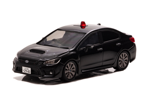 ★1/43 スバル WRX S4 2.0GT Eye Sight VAG 2018 青森県警察交通部交通機動隊車両 覆面 黒 H7431809 レイズ