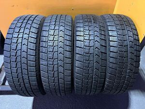 【1039] 205/60R16 4本セット冬タイヤバリ山 DUNLOP WINTERMAXX WM02【2020年】 