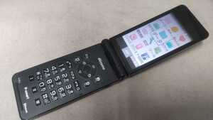 docomo SIMフリー P-smart P-01J ＃DG4005 Panasonic 4Gガラホ 折畳み 簡易動作確認＆簡易清掃＆初期化OK 判定○ WebにてSIMロック解除済！