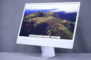 【1円～】良品 M1搭載 16GBメモリ 2021年モデル 24.0インチ Retina 4.5K Apple iMac 2021 M1 8コア RAM16GB SSD256GB OS 14 Sonoma