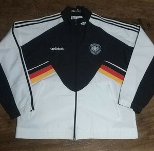 値下交渉 1994-95年 ドイツ代表 トラックトップ adidas 検/ GERMANY TRACK WOVEN JACKET WORLD CUP ウーブンジャケット ワールドカップ Y2K