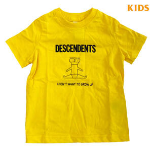 DESCENDENTS ディセンデンツ　キッズ トドラーサイズ Tシャツ　イエロー　4T　 I Don