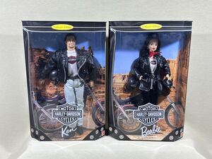 未開封新品 バービー & ケン ドール Harley Davidson ハーレーダビッドソン Barbie バービーDoll MATTEL レア希少品