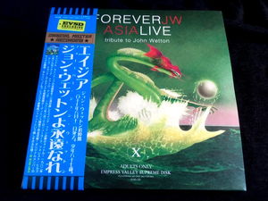 ●Asia - ジョン・ウェットンよ永遠なれ「Forever JW」Tribute To John Wetton : Empress Valley プレス4CD見開き紙ジャケ