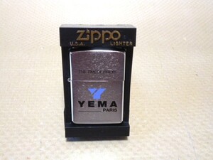 ジッポ ZIPPO YEMA PARIS THE TIME OF HEROES YEMAロゴ シルバー色 未使用