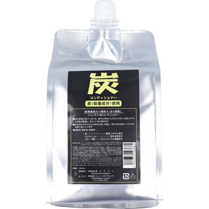 まとめ得 ジュンラブ 炭コンディショナー 詰替用 1000mL x [4個] /k