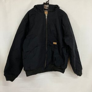 W43 pacific trail M アメリカ古着　コットン　ダック地　アクティブジャケット　パシフィックトレイル　ブラック　メンズ