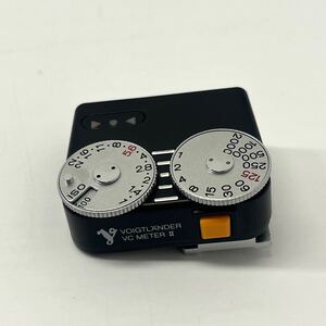 VOIGTLANDER VC METER II ブラック Black 良品 露出計 良品 動作良好美品 VCメーター2 フォクトレンダー【レターパックプラス郵送可】# ④