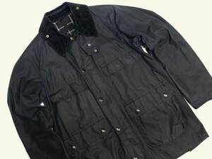 英Barbour / 乗馬ジャケット ビデイル４フラップス＊36(M) ワックス引きコットン 希少モデル ◎着用極わずか ダメージなし～極美ストック品