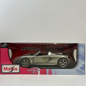 Maisto Special Edition 1/18 Porsche Carrera GT Silver マイスト スペシャルエディション ポルシェ カレラGT ミニカー モデルカー